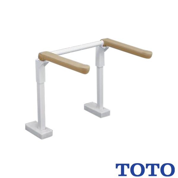 新品未使用　EWC772R TOTOトイレ用手すり(はね上げタイプ) TOTO △TOTO ※メーカー直送のみ※ トイレ用手すりはね上げ床固定背無