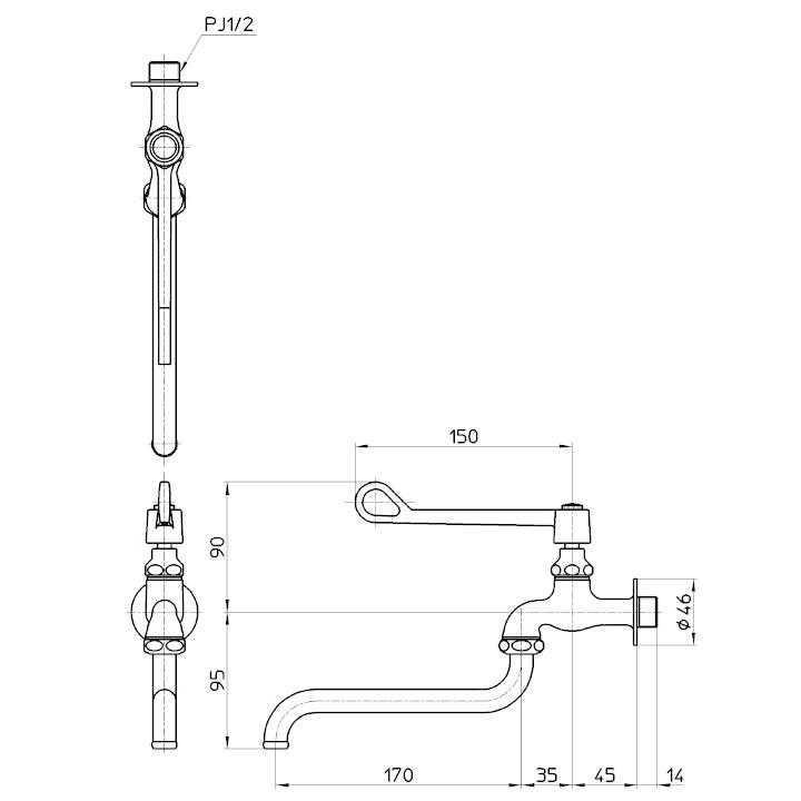 素晴らしい価格在庫あり 三栄水栓 レバー式自在水栓 水回り、配管