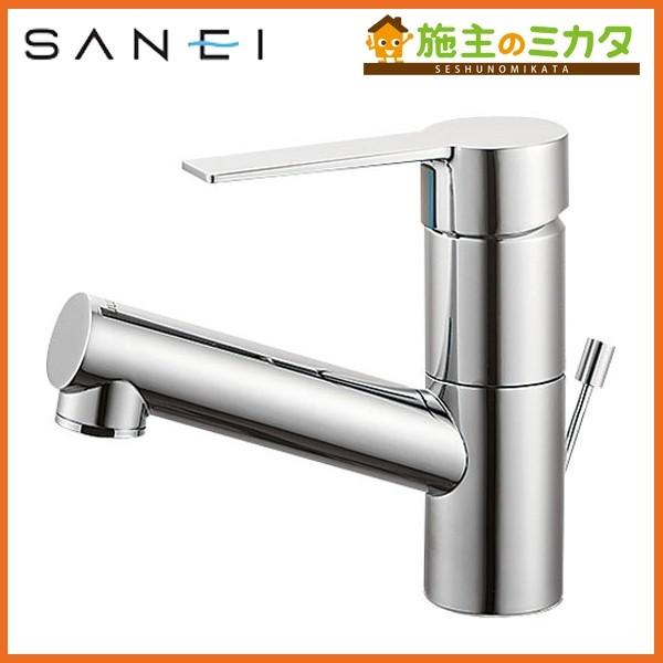 在庫あり 三栄水栓 SANEI K475PJV-1-13 シングルワンホール洗面混合栓 混合水栓