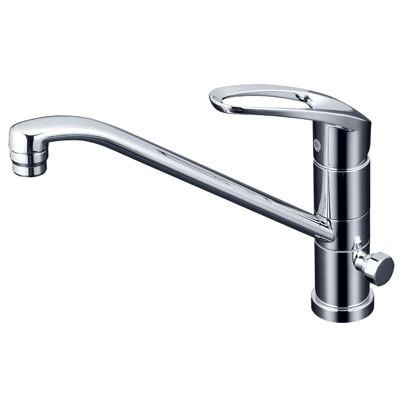 KVK KVK KM5041CT 流し台用シングルレバー式混合栓 回転分岐孔付 混合 