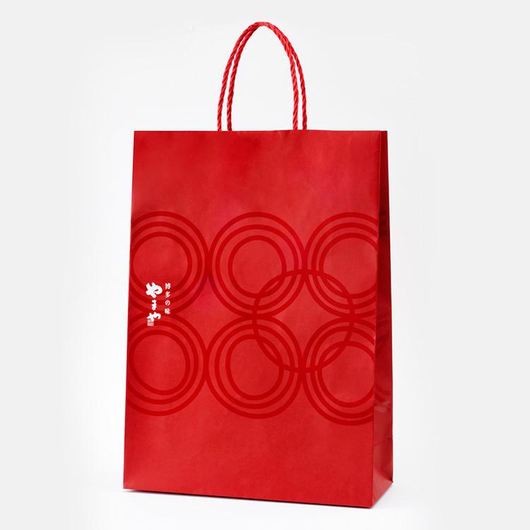 博多の味 やまや 紙袋（特大）(お買い物袋 贈答 贈り物 ギフト お土産