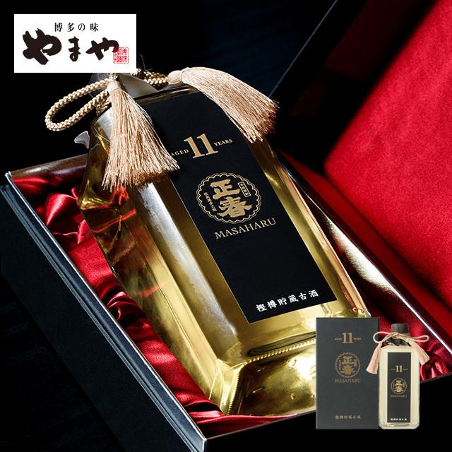 やまや 樫樽11年貯蔵古酒正春 7ml お中元 贈答用 ギフト 焼酎 九州 宮崎 お取り寄せ 地酒 いなか酒 歳暮 お歳暮 辛子明太子のやまや 通販 Paypayモール