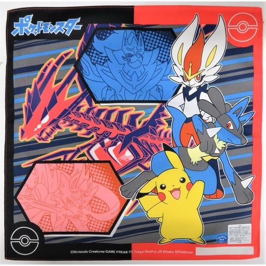 ポケットモンスター ポケモン ハンカチ ストライプ 男児 キッズ 新品本物 男の子 メール便ｏｋ