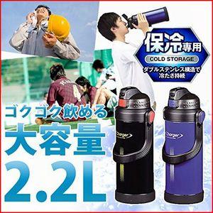 (スポーツドリンク対応品)（60％割引）大型 大容量 2リットル  2.2L 水筒　ダブルステンレス ボトル ジャグ（パール金属）【まとめ買い】｜e-shop-satomura｜02