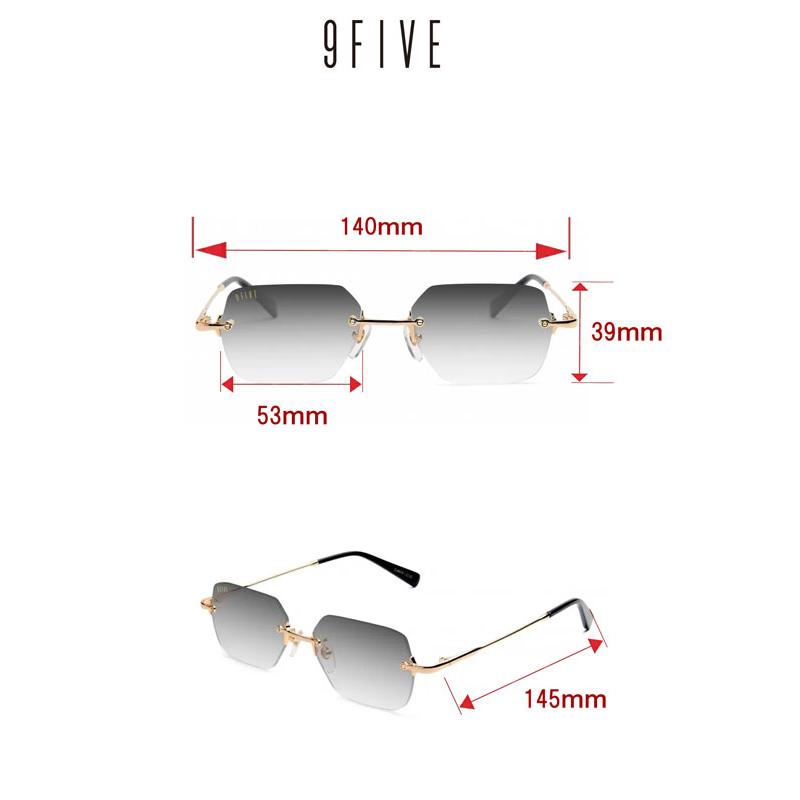 9five ナインファイブ サングラス CLARITY LITE Gradation 24k Gold