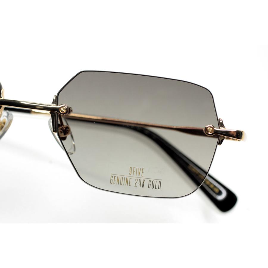 9FIVE サングラス24k Gold CLARITY クラリティー Clarity Sunglasses