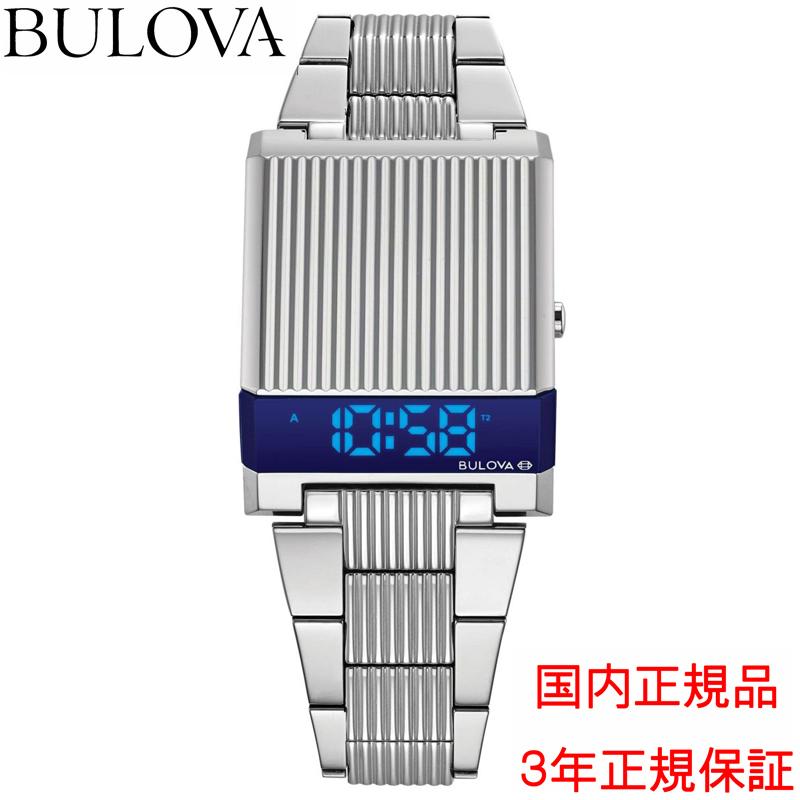 ブローバ BULOVA 腕時計 LEDデジタルクオーツ アーカイブシリーズ 