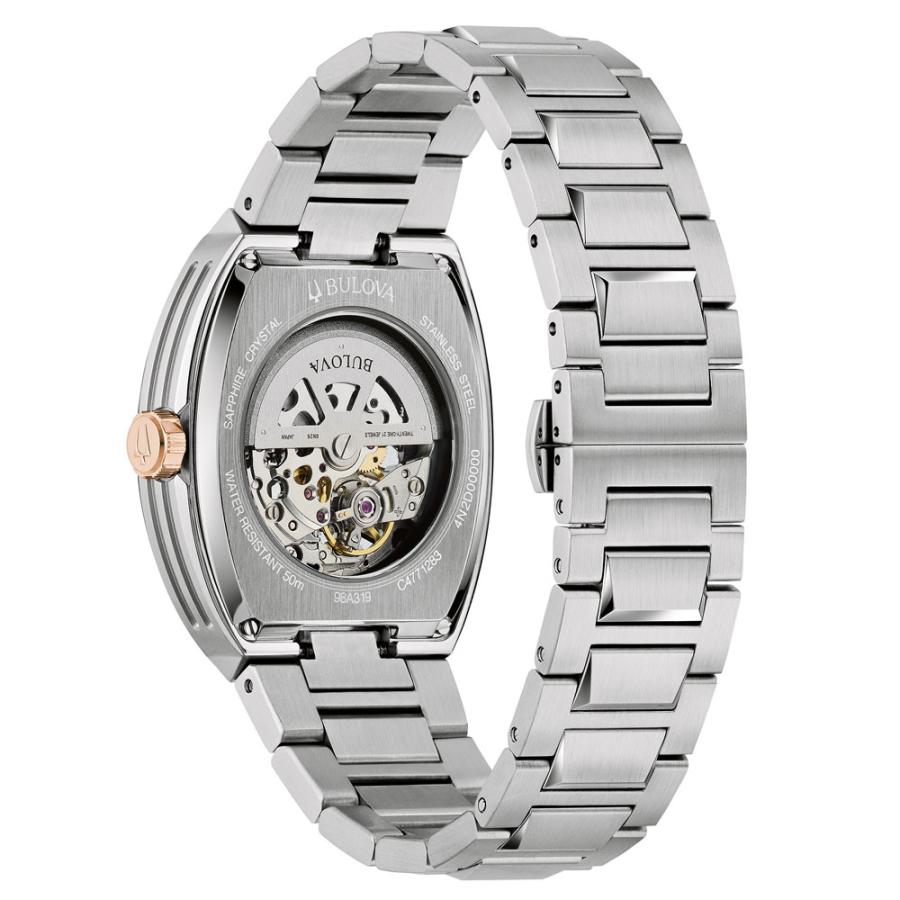 ブローバ BULOVA 腕時計 メンズ 自動巻き クラシック マキナ スケルトンダイヤル 98A319 国内正規品 メーカー3年間保証の画像