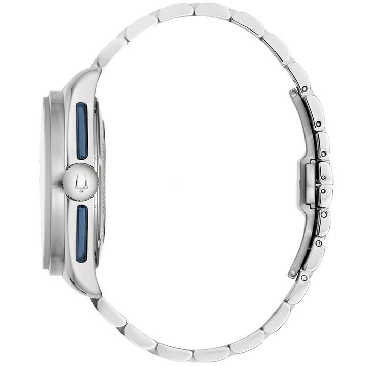 ブローバ BULOVA 腕時計 ルナ パイロット クロノグラフ 替えレザーストラップ付き 98K112 国内正規品 メーカー3年間保証 送料無料の画像
