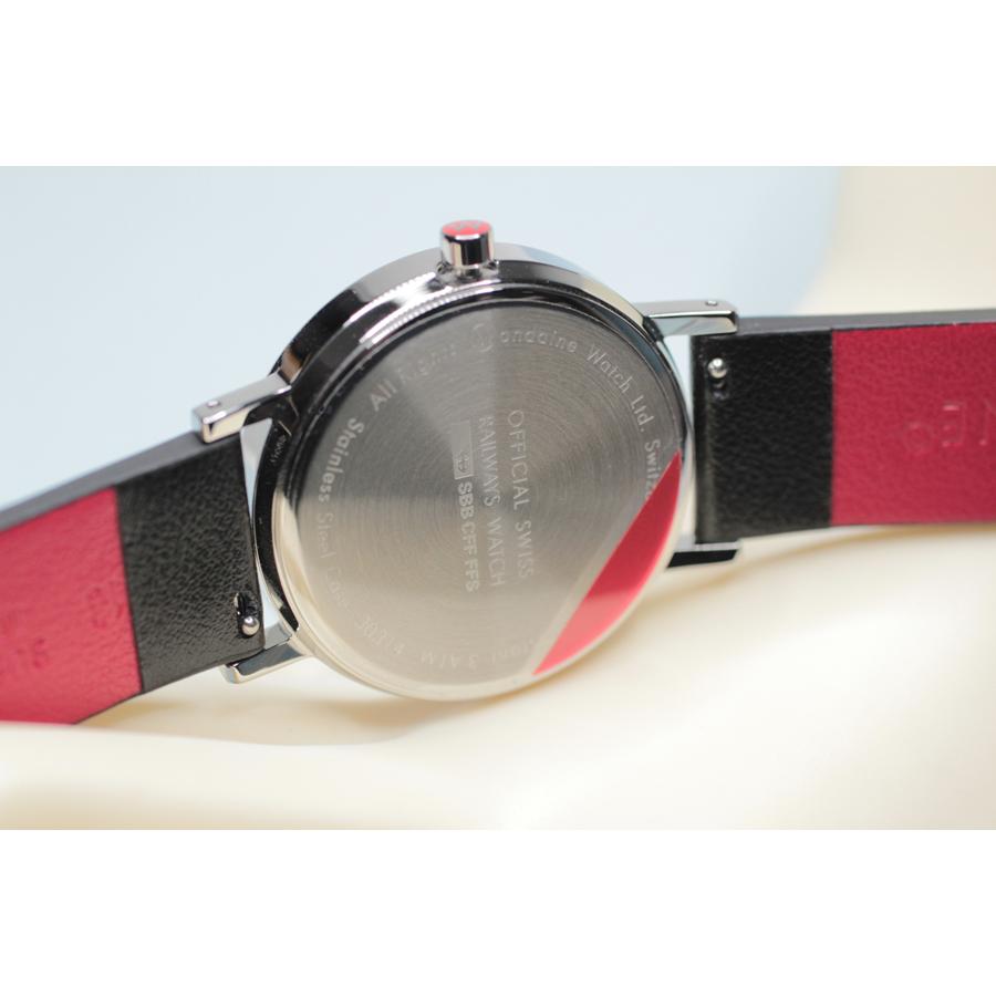 モンディーン MONDAINE 腕時計 クラシック デイデイト 36ミリモデル スイス鉄道時計 グレープビーガンレザーストラップ A667.30314.11SBBV 正規品 送料無料｜e-shop-seikodo｜05
