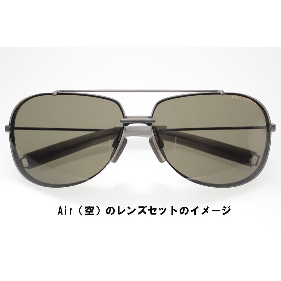 DITA LANCIER ディータ ランシア サングラス 3種類のレンズ付き Land（偏光） Sea（偏光） Air（無偏光） DLS100-A-01 正規品 送料無料の画像