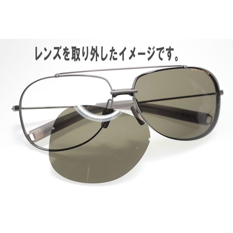 DITA LANCIER ディータ ランシア サングラス 3種類のレンズ付き Land（偏光） Sea（偏光） Air（無偏光） DLS100-A-01 正規品 送料無料の画像