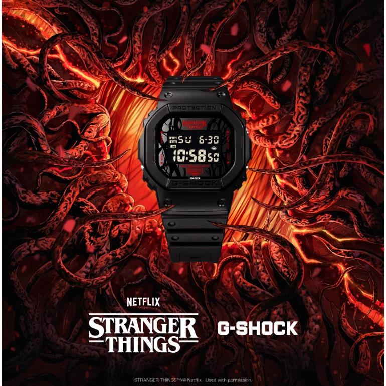時計 CASIO Stranger Things DW-5600STT-1JR G-SHOCK カシオ Gショック 「ストレンジャー・シングス 未知の世界