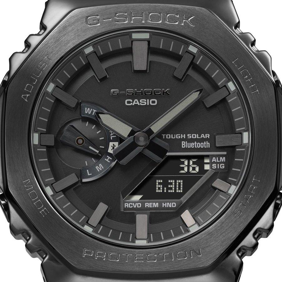 カシオ Gショック G-SHOCK ソーラー フルメタル ブラック GM-B2100BD-1AJF 国内正規品 送料無料｜e-shop-seikodo｜03