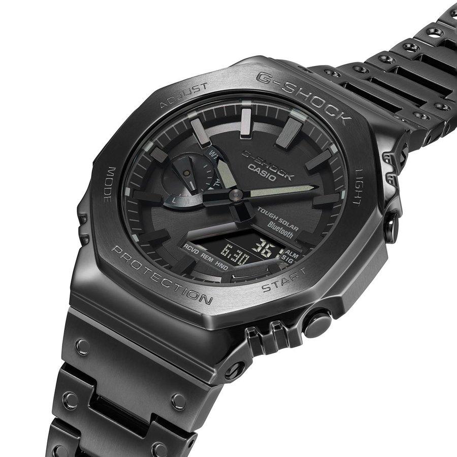 カシオ Gショック G-SHOCK ソーラー フルメタル ブラック GM-B2100BD-1AJF 国内正規品 送料無料｜e-shop-seikodo｜04