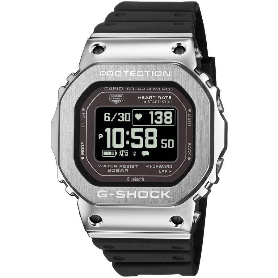 G-SHOCK カシオ Gショック ジースクワッド G-SQUAD シルバー MIP液晶