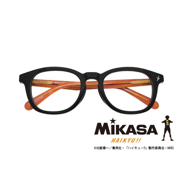 MIKASA × ハイキュー!! コラボ眼鏡 烏野高校モデル アセテート メガネ