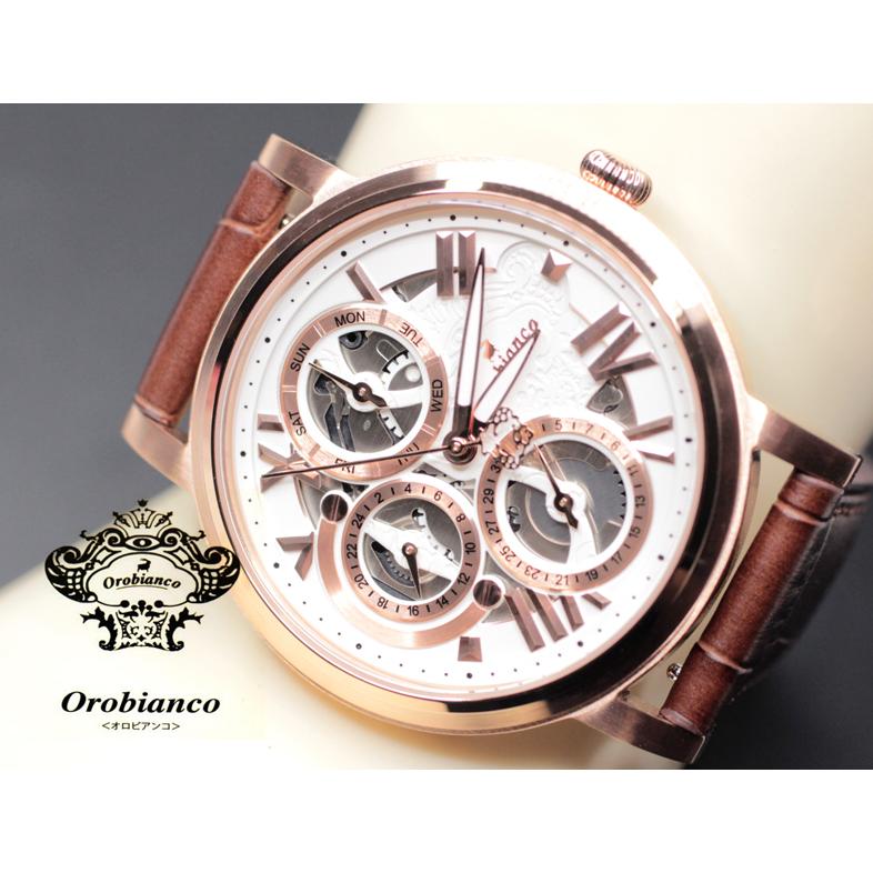 新品オロビアンコ OR0080-9 OROBIANCO 腕時計ゴールド×ブラウン Amazon.co.jp: [オロビアンコ] 腕時計 レッタンゴラ OR0080-9