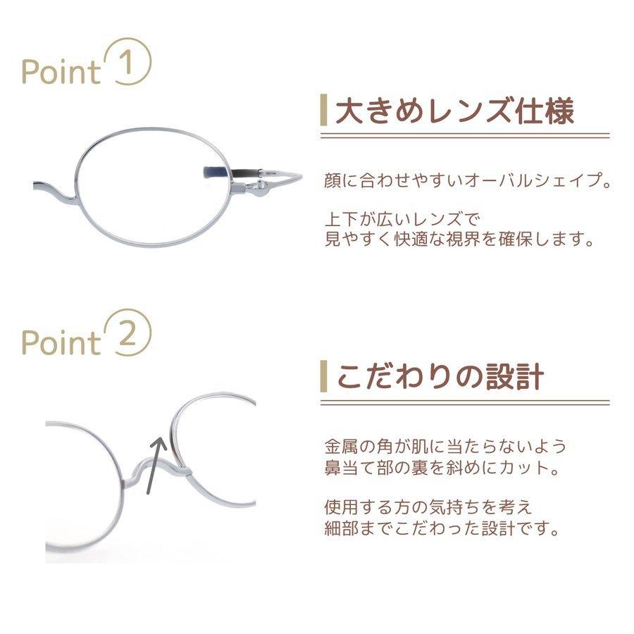 SHIORI 薄型折り畳み式 老眼鏡 薄い 「栞」しおり リーディンググラス ブルーライトカット 携帯用 スリム 薄型 軽い 機能的 おしゃれ SI-09シリーズ 送料無料|e-shop-seikodo|06