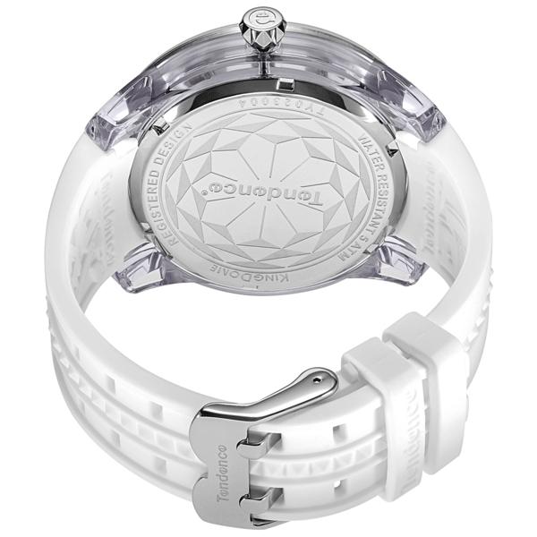 【美品】Tendence キングドーム ピンクフラワー 回転文字盤 腕時計 時計 Tendence（テンデンス） 腕時計 キングドーム フラワー TY023004