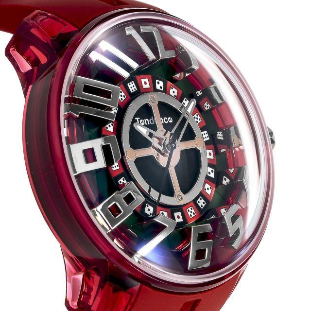 Tendence（テンデンス） 腕時計 キングドーム King Dome ダイス レッド 