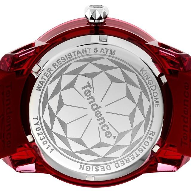 Tendence（テンデンス） 腕時計 キングドーム King Dome ダイス レッド 