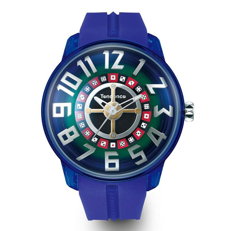 テンデンス Tendence 腕時計 キングドーム King Dome ダイス ブルー TY023012 国内正規品 メーカー4年間保証 送料無料｜e-shop-seikodo｜02