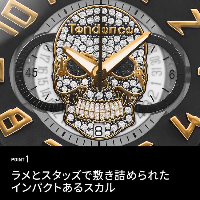 ✨TENDENCE✨限定品 ガリバースカル(稼動品) Tendence（テンデンス） 腕時計 ガリバー スカル GULLIVER SKULL