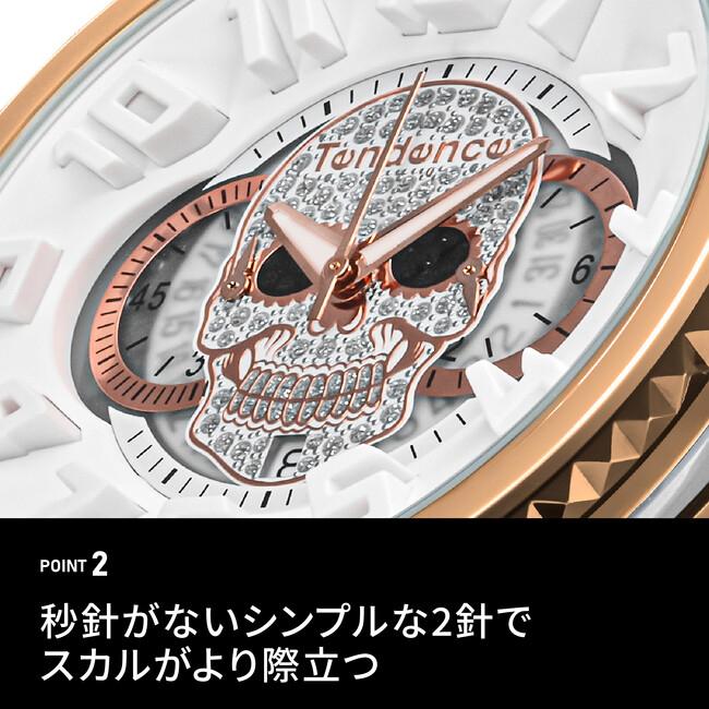 テンデンス Tendence 腕時計 ガリバー スカル GULLIVER SKULL ブラック TY046028 国内正規品 メーカー4年間保証 送料無料｜e-shop-seikodo｜08