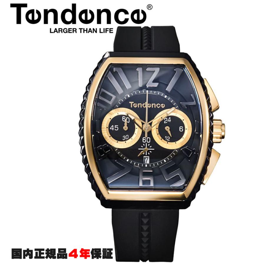 Tendence（テンデンス） 腕時計 ピラミッド PIRAMIDE ブラック トノー