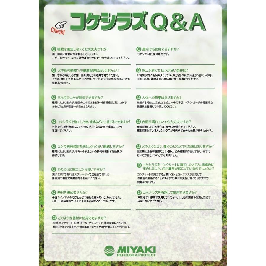 コケシラズ 屋外用 コケ除去剤 抑制剤 1l ミヤキ Miyaki Znewj3rwjz E Shop 株式会社 江成商店 通販 Yahoo ショッピング