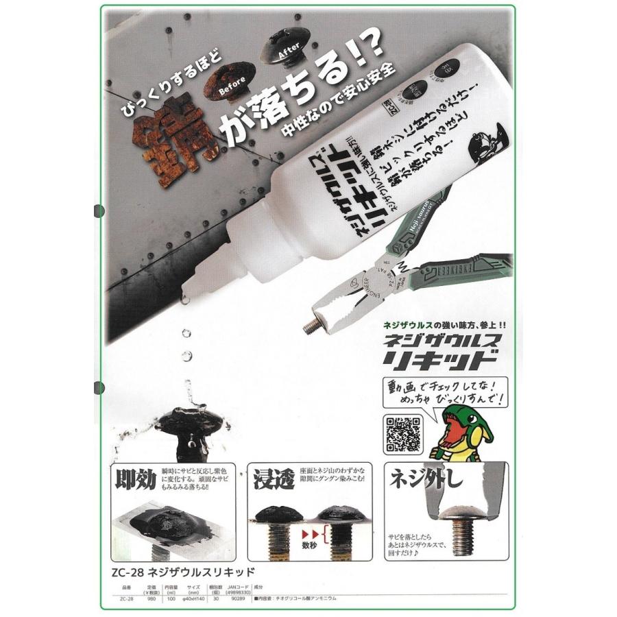 ネジザウルス リキッド ZC-28 ビックリするほどサビが落ちる！ : e