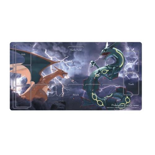 ポケモンカードゲーム ラバープレイマット リザードンVSレックウザ : e