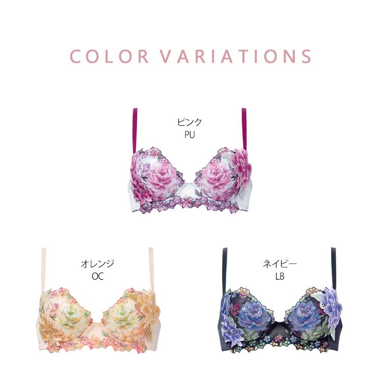 サルート（SALUTE） ワコール 21G P-up ブラジャー DEFカップ プッシュ