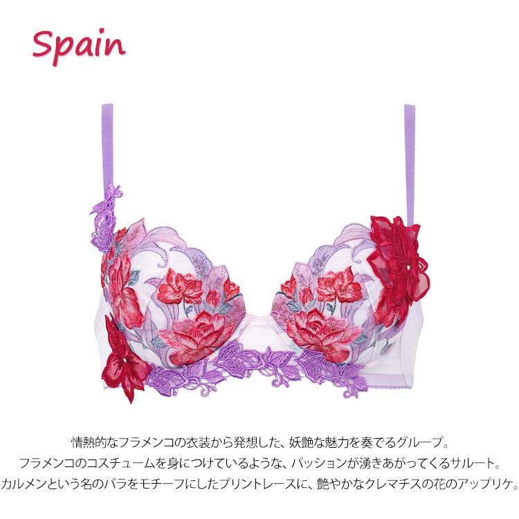 サルート（SALUTE） ワコール 33G P-UP ブラジャー DEF プッシュアップ
