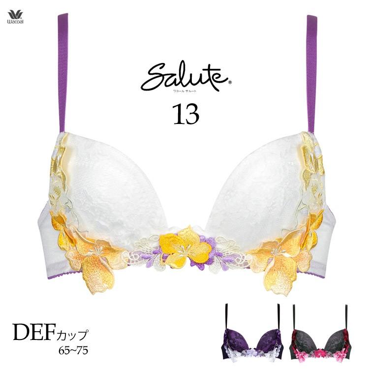 ワコール サルート 13 フロントエックス ブラジャー Defカップ Btj713def アイム下着屋 通販 Yahoo ショッピング