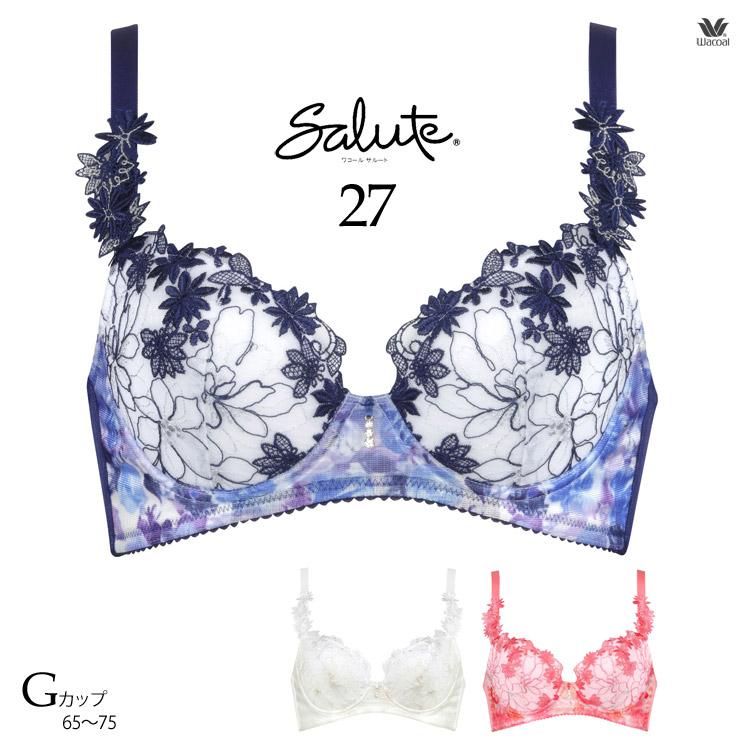 ワコール サルート 27 ブラジャー 女優ブラ Gカップ Btj727g アイム下着屋 通販 Yahoo ショッピング