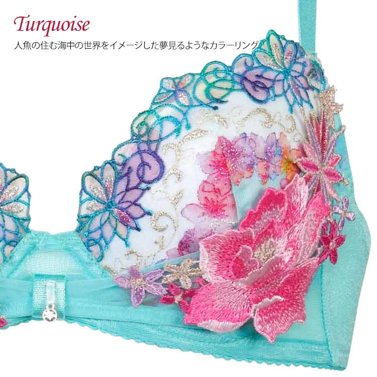 サルート（SALUTE） ワコール 50G リボンブラ ブラジャー G/65-75 谷間