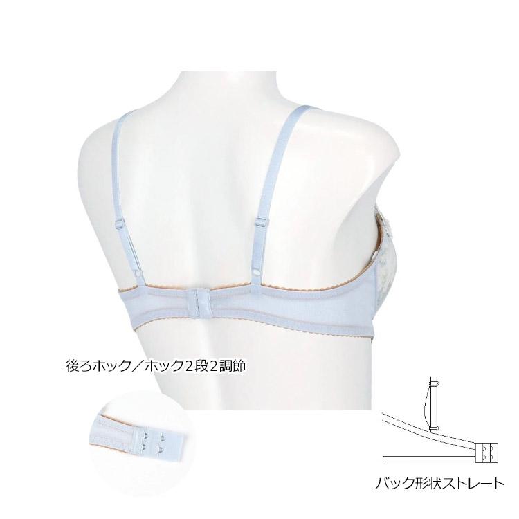 リボンブラ ワコール ブラジャー BCカップ 谷間メイク 胸元フィット