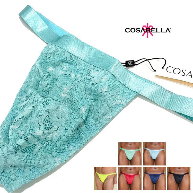 COSABELLA（コサベラ） メンズ 総レース Gストリング タンガ Tバック