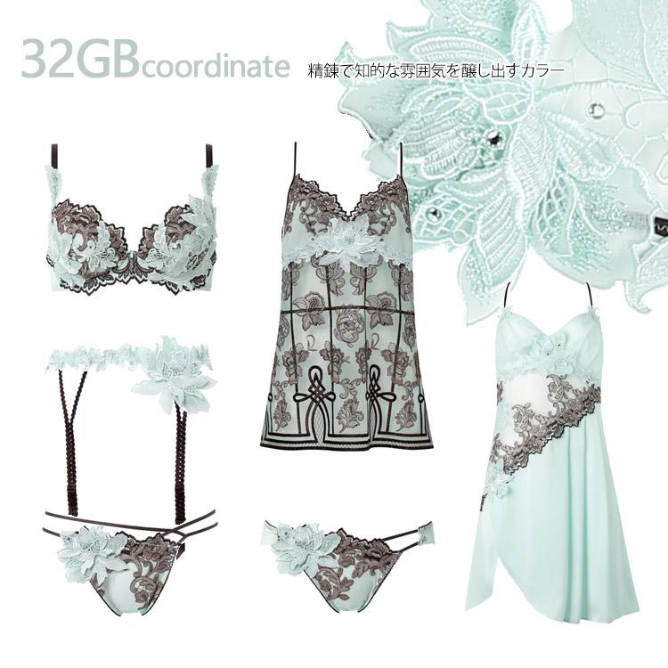 サルート（SALUTE） ワコール 32グループ 32G ランジェリードレス LL