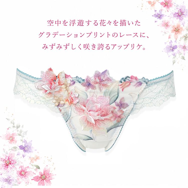 サルート（SALUTE） ワコール 43G Tバックショーツ PTJ443 ML ソング