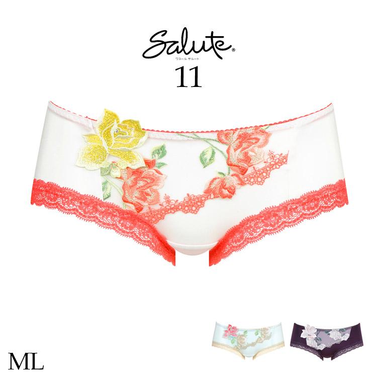サルート ワコール 11G ボーイレングスショーツ ローライズ 浅め
