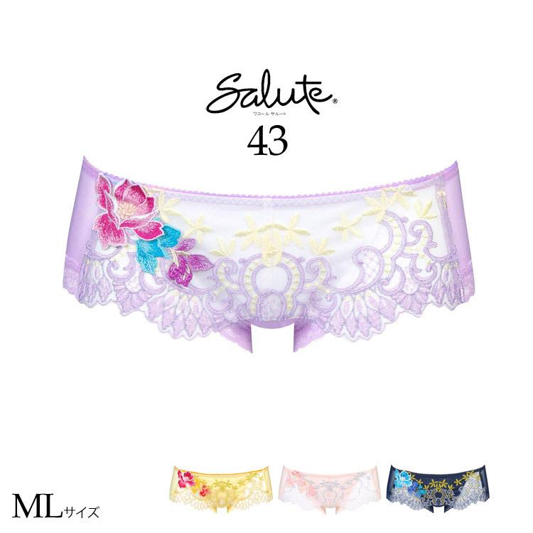 サルート（SALUTE） ワコール 43 ボーイレングスショーツ ML エジプト