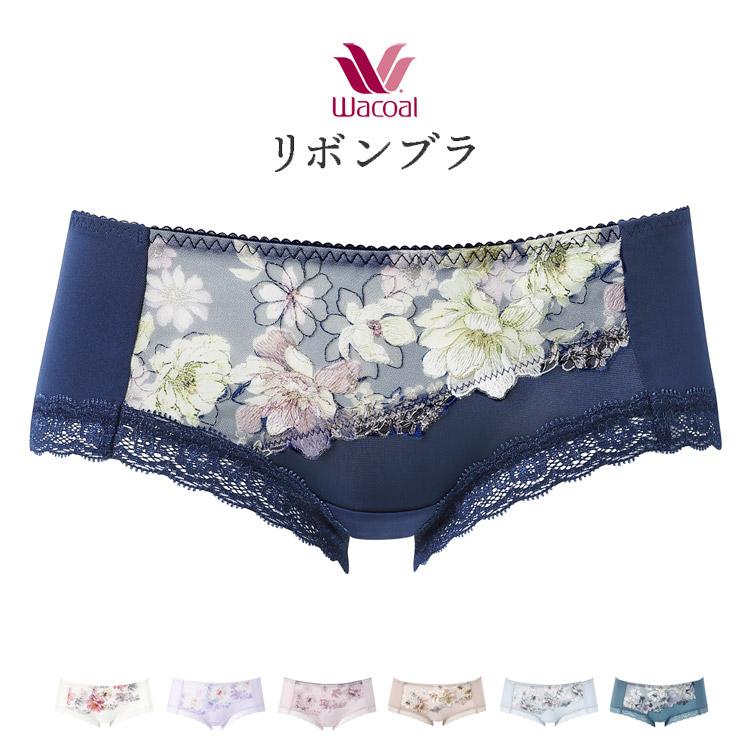 WACOAL（ワコール） ショーツ ボーイレングス リボンブラ ペア 浅め
