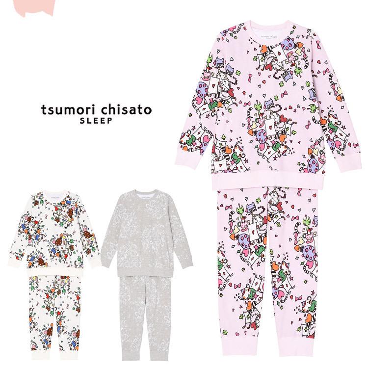 おすすめ 部屋着 ルームウェア 秋冬 Chisato Tsumori ワコール ワコール Pajamas Chisato Tsumori かわいい ブランド Ml カラフルパーティ かぶり 長袖 綿100 レディース 裏起毛 あったか ツモリチサト パジャマ 下着 靴下 部屋着 Prodeni Com Mx