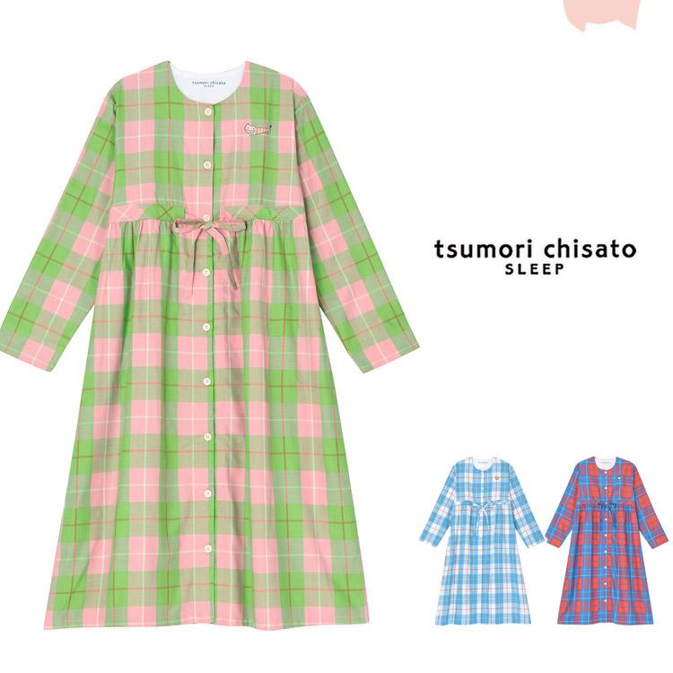 25 Off ツモリチサト ワンピース パジャマ タータンチェック 綿 ブランド かわいい Tsumori Chisato Sleep Unq241 アイム下着屋 通販 Yahoo ショッピング