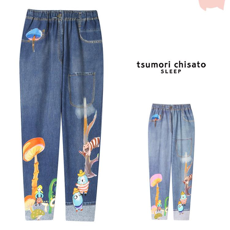 tsumori chisato SLEEP ツモリチサトスリープ まるでデニム ボトム