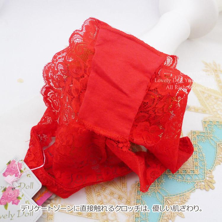LOVELY DOLL ショーツ レディース ひびきにくい 総レース LOVELY DOLL ショーツ レディース ひびきにくい 総レース