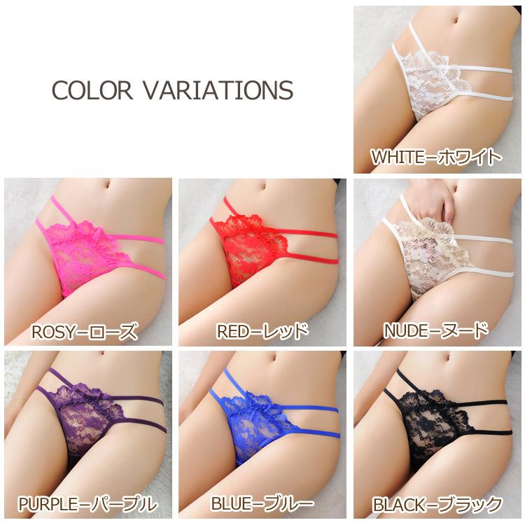 LOVELY DOLL（ラブリードール） 透ける 総レース Tバックショーツ